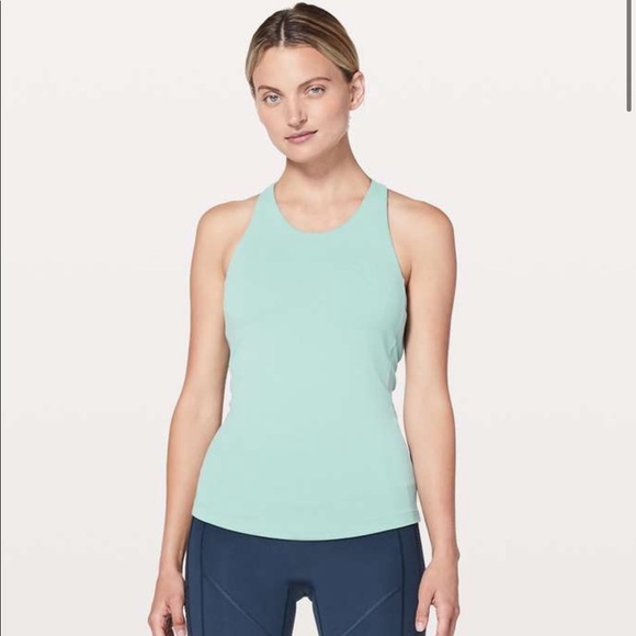 Lululemon sweat reps 2 in 1 tank in rip tide - Picture 8 of 8